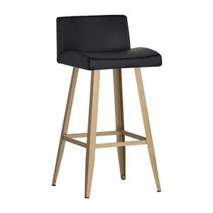 Dani 33.5 inch Onyx Counter Stool