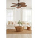 Tropic Air 52 inch Metallic Matte Bronze with Walnut Blades Fan