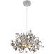 Canada 3 Light 16 inch Chrome Pendant Ceiling Light