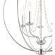 Arabella 5 Light 22 inch Polished Chrome Chandelier Ceiling Light