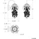 Forever Starfall LED 10.63 inch French Gold Wall Sconce Wall Light