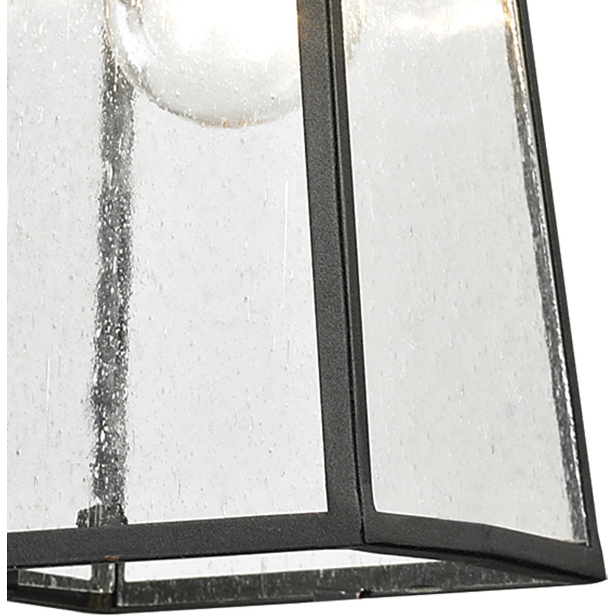 Meditterano 1 Light 5 inch Matte Black Outdoor Pendant