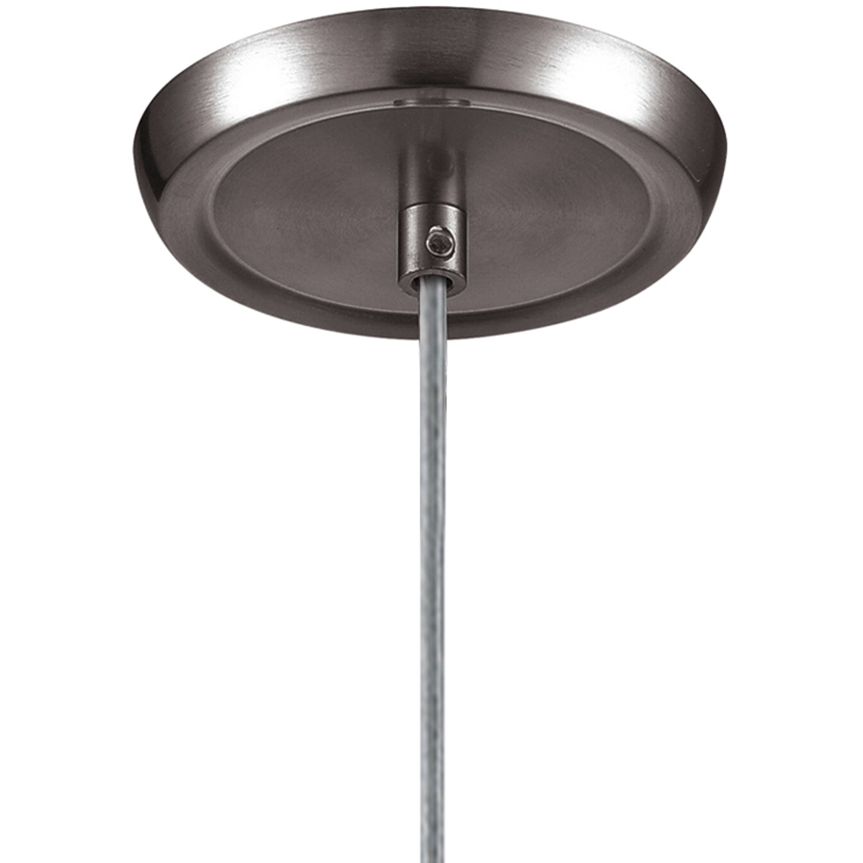 Verona 1 Light 5 inch Satin Nickel Mini Pendant Ceiling Light
