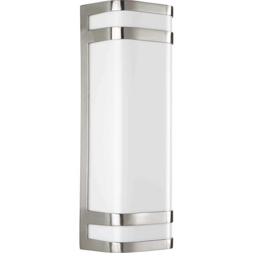 Valera LED LED 16 inch Brushed Nickel Outdoor Wall Lantern, Progress LED