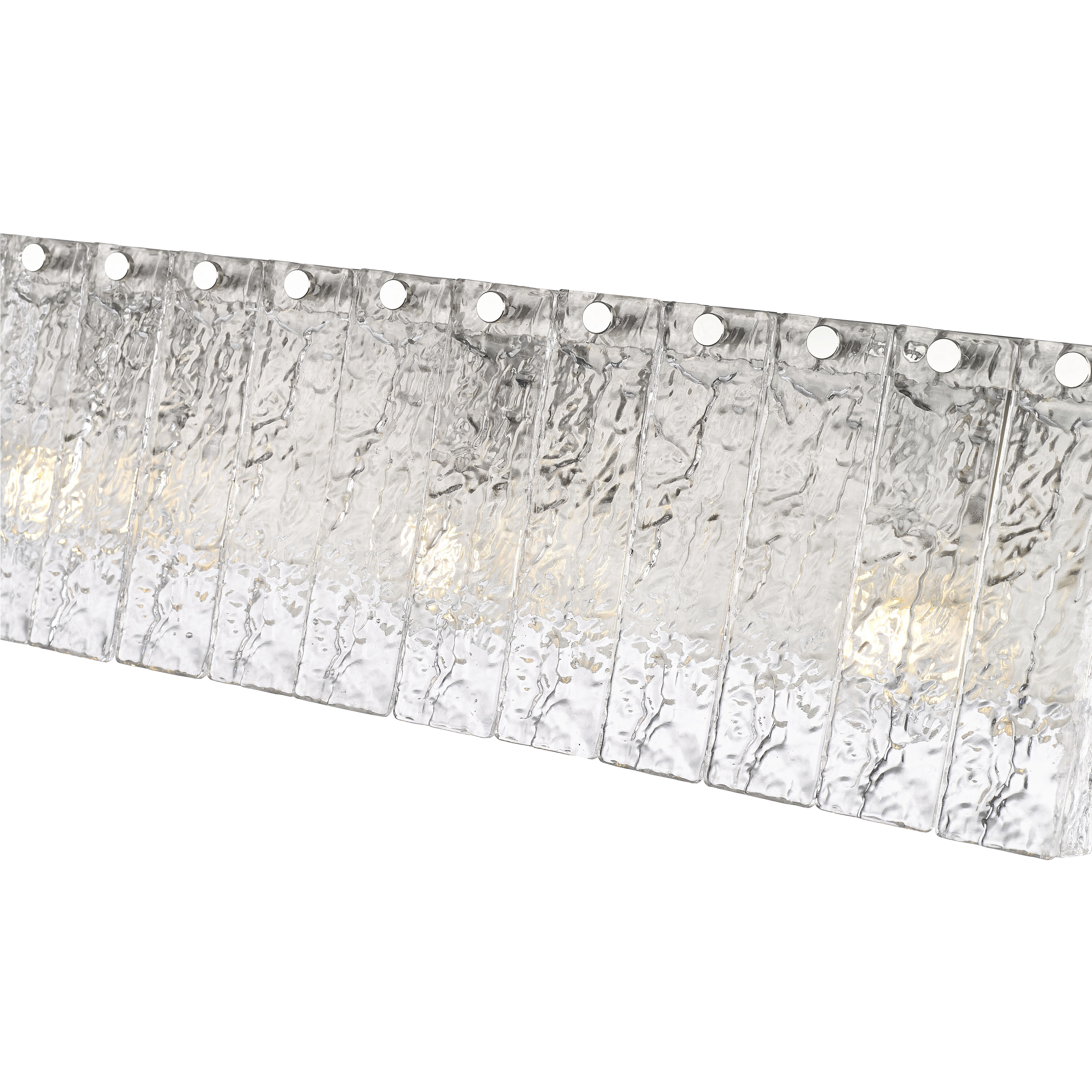 Glacier 3 Light 24 inch Brushed Nickel Vanity Wall Light