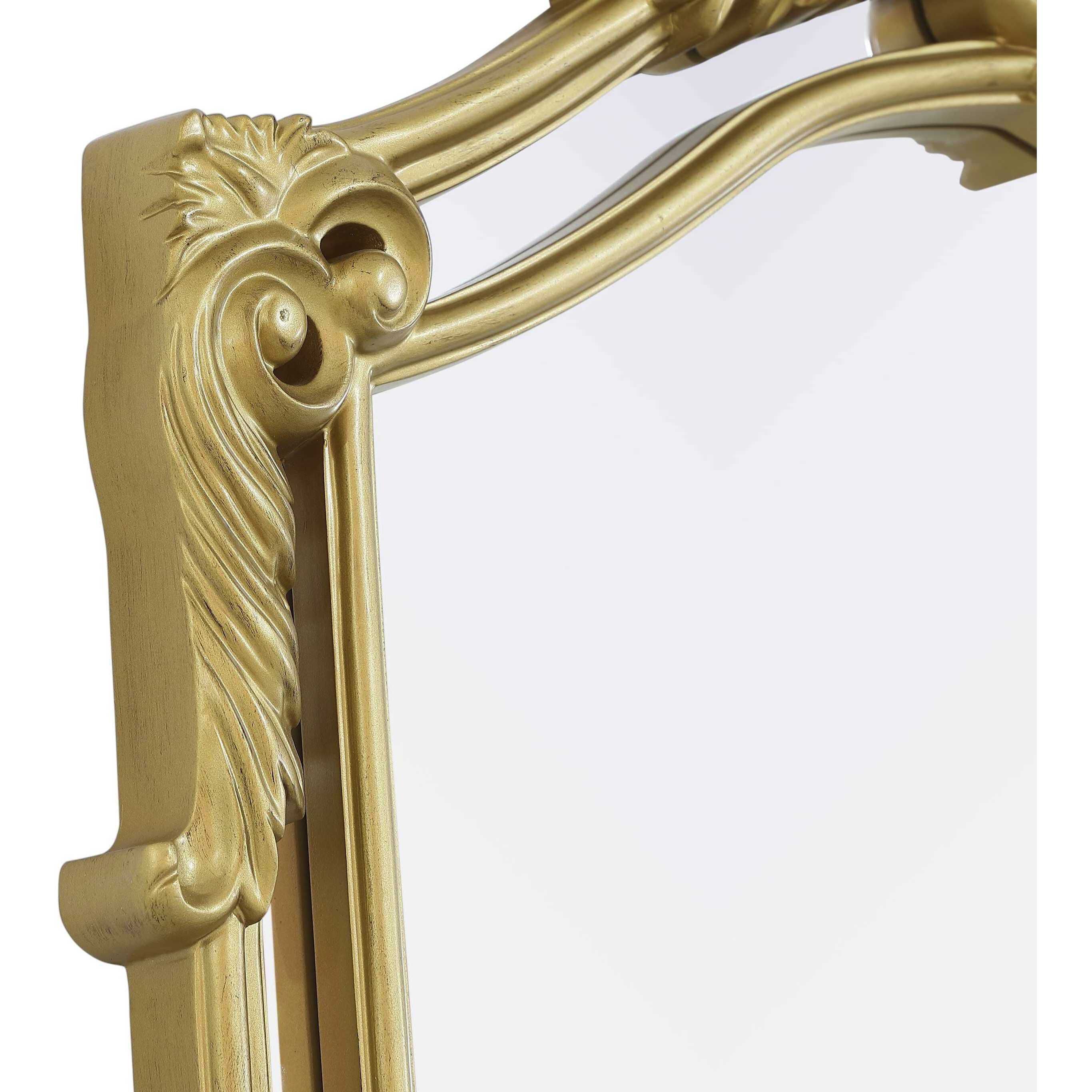 Madeline 42 X 28.5 inch Gold Leaf Mirror
