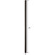 Outdoor Accessories 84 inch Weathered Charcoal Outdoor Pole