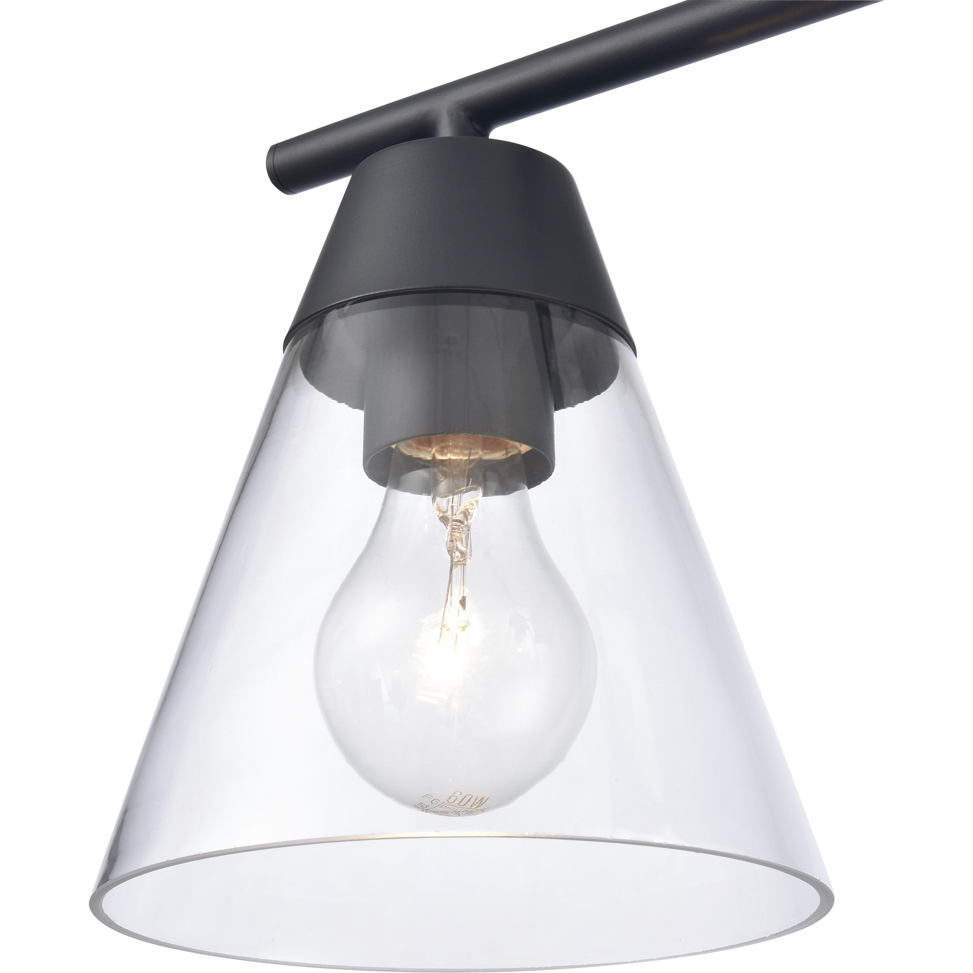 Vivica 3 Light 24 inch Matte Black Vanity Light Wall Light