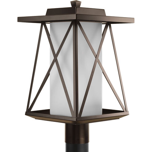 Scope 1 Light 18 inch Antique Bronze Outdoor Post Lantern