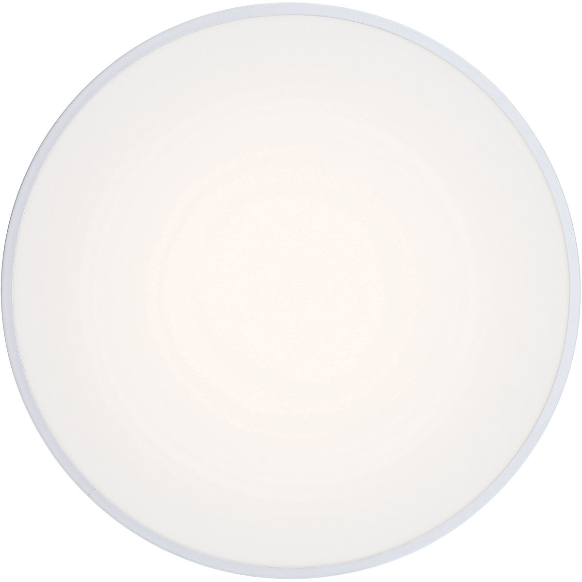 Como LED 13.75 inch Satin and White Flush Mount Ceiling Light