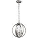 Sean Lavin Corinne 3 Light 11.25 inch Polished Nickel Pendant Ceiling Light