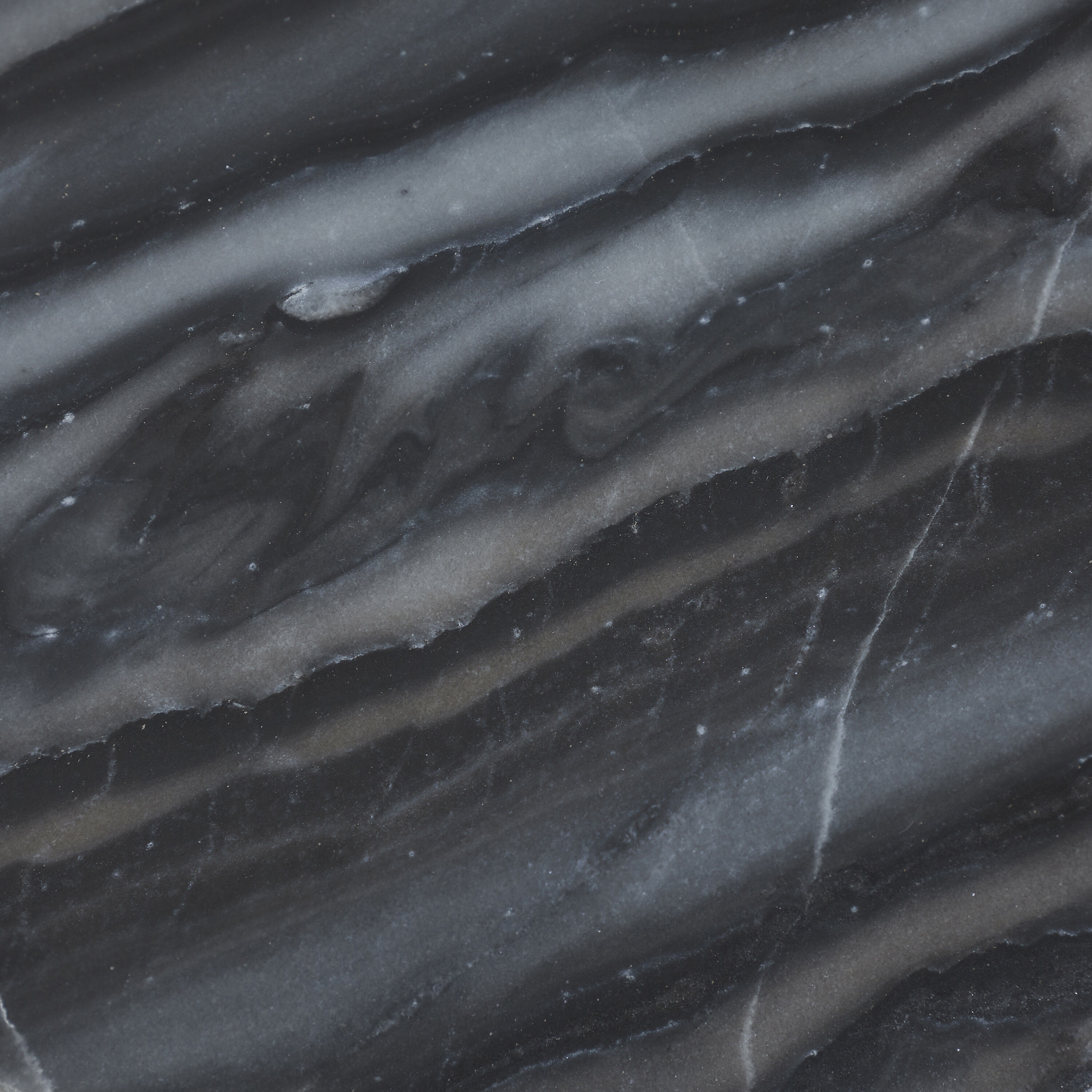 Mercura 22 X 8 inch Black Marble Side Table