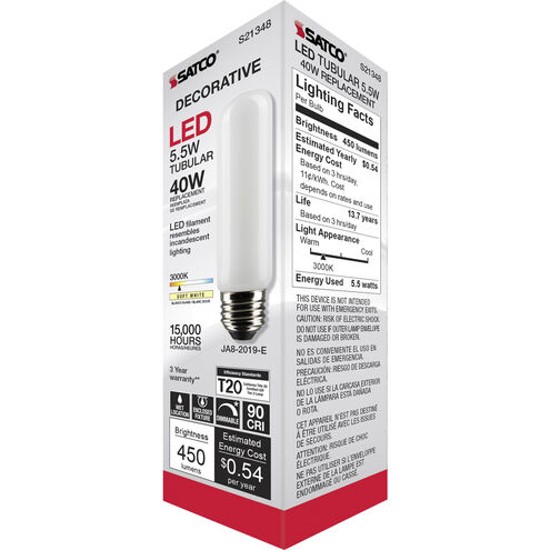 Lumos LED Medium Medium 5.50 watt 3000K LED Filament