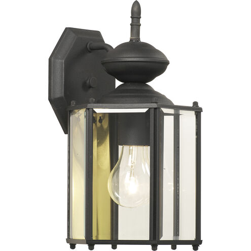 Brentwood 1 Light 13.25 inch Black Outdoor Wall Sconce