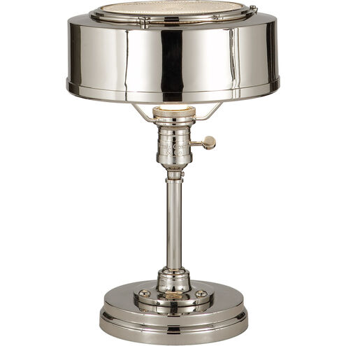 Thomas O'Brien Henley 13 inch 60 watt Polished Nickel Task Lamp Portable Light