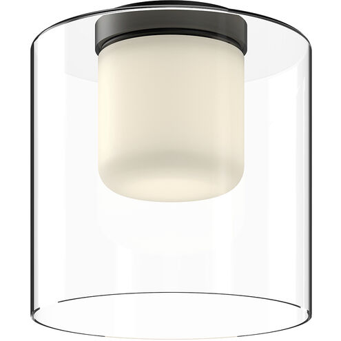 Birch LED 9.5 inch Black Flush Mount Ceiling Light