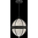 Mirage 3 Light 18.75 inch Black Pendant Ceiling Light