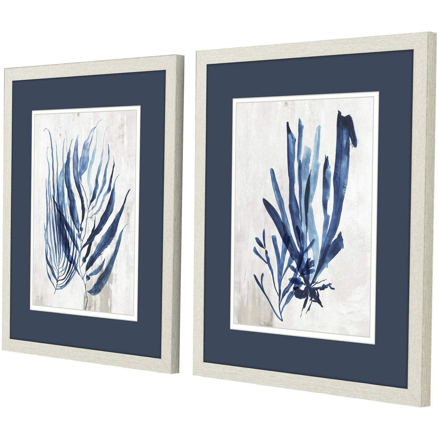 Waterside Blue and Gray Framed Art, Propac