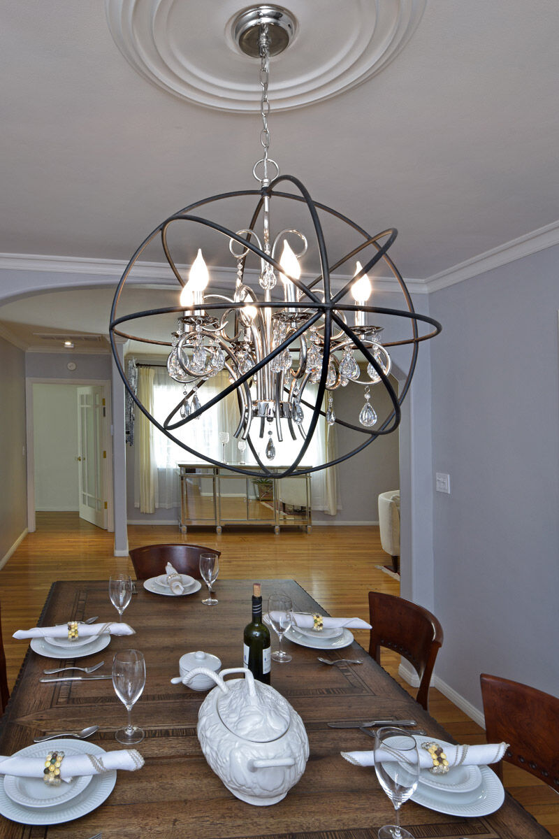 Orbit 12 Light 40 inch Oil Rubbed Bronze Single Pendant Ceiling Light