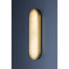 Manhasset LED 5.75 inch Aged Brass ADA Wall Sconce Wall Light