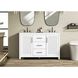 Alina 54 X 34 inch White Bathroom Vanity Cabinet