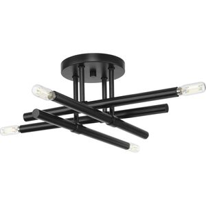 Arya 4 Light 20.12 inch Semi-Flush Mount