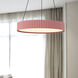 Wry Sashay 1 Light 19.75 inch Blush Pendant Ceiling Light