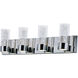 Sync LED 27 inch Polished Chrome Bath Vanity Wall Light