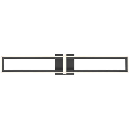 Bordo LED 35.5 inch Black Outdoor Wall Sconce