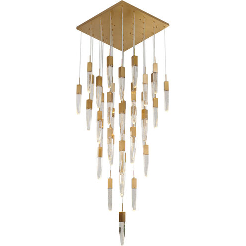 Canada 41 Light 35.43 inch Gold Chandelier Ceiling Light