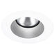 Aether Brushed Nickel Recessed Lighting in Flood, 85, 2700K