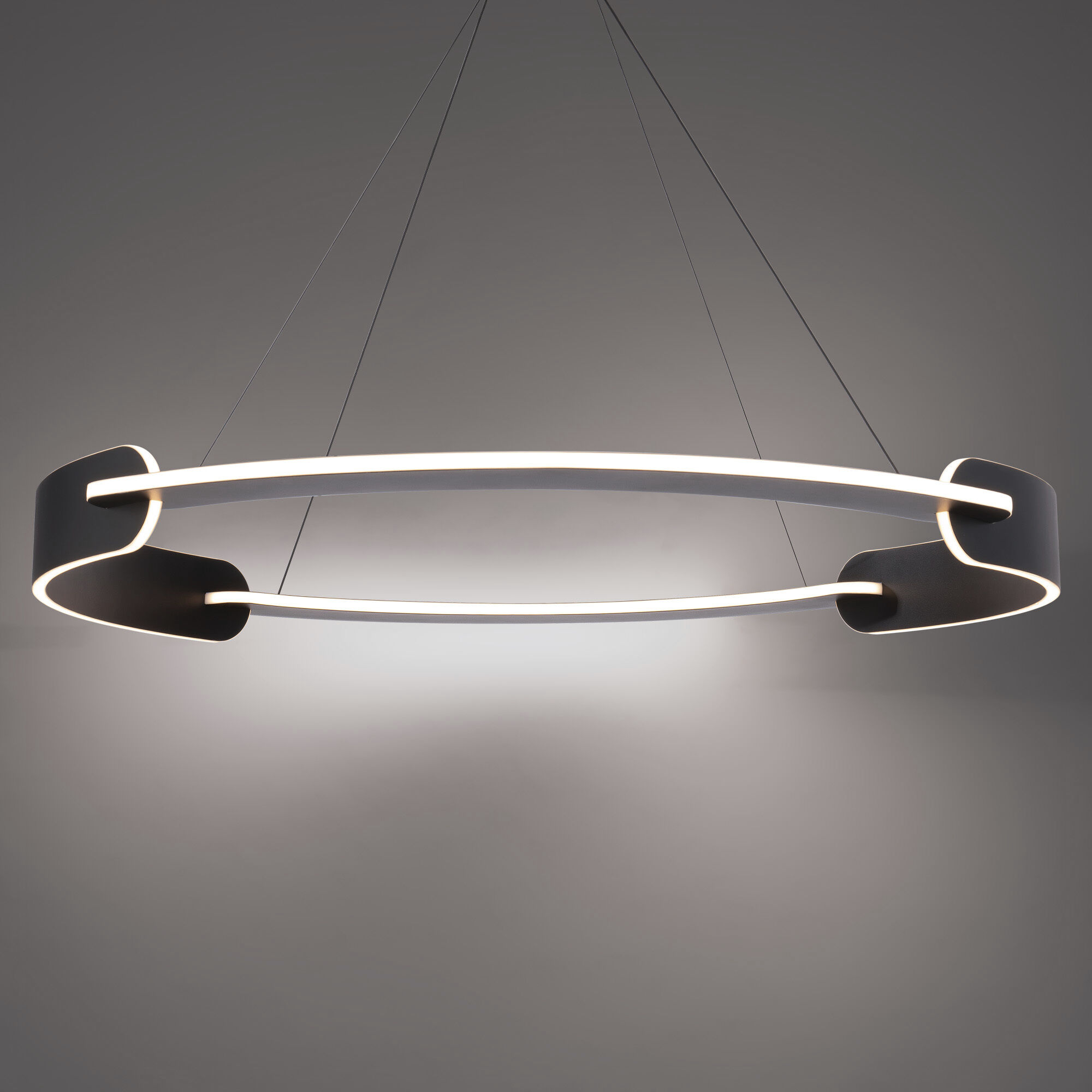 Ilios 4 Light 39 inch Black Pendant Ceiling Light