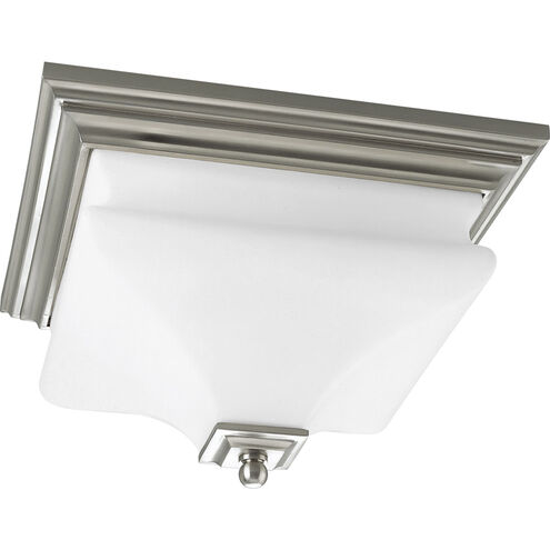 Bratenahl 2 Light 13 inch Brushed Nickel Close-to-Ceiling Ceiling Light