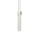 V Panels 1 Light 2.25 inch Polished Chrome Pendant Ceiling Light