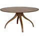 Vera 60 X 60 inch Dark Walnut Dining Table
