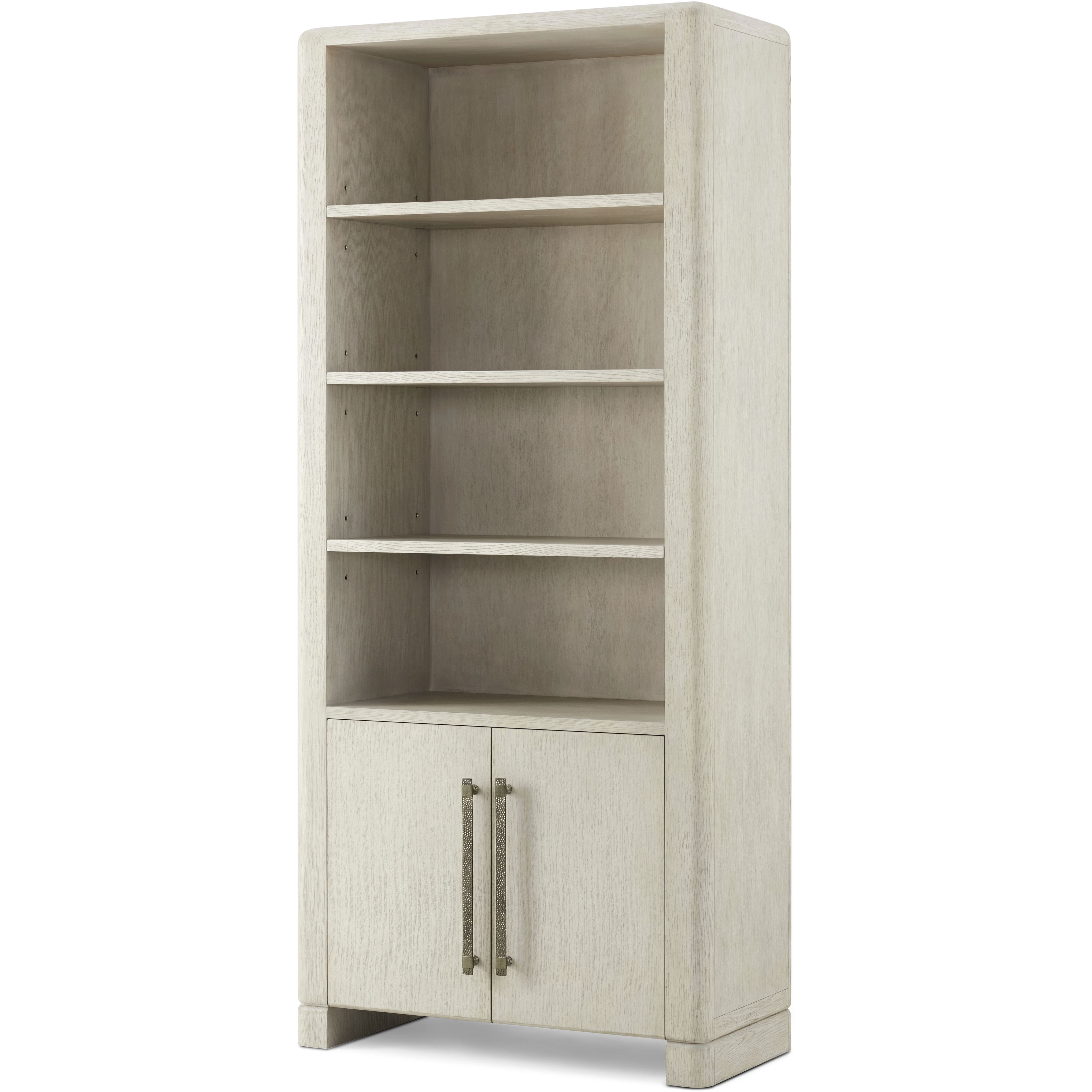 Luna Cascade Bookcase, Wooden, 4-Shelf