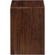 Hiroki 20 X 14 inch Brown Accent Table