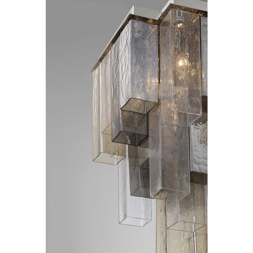 Altesa 10 Light 17.1 inch Chrome Flush Mount Ceiling Light