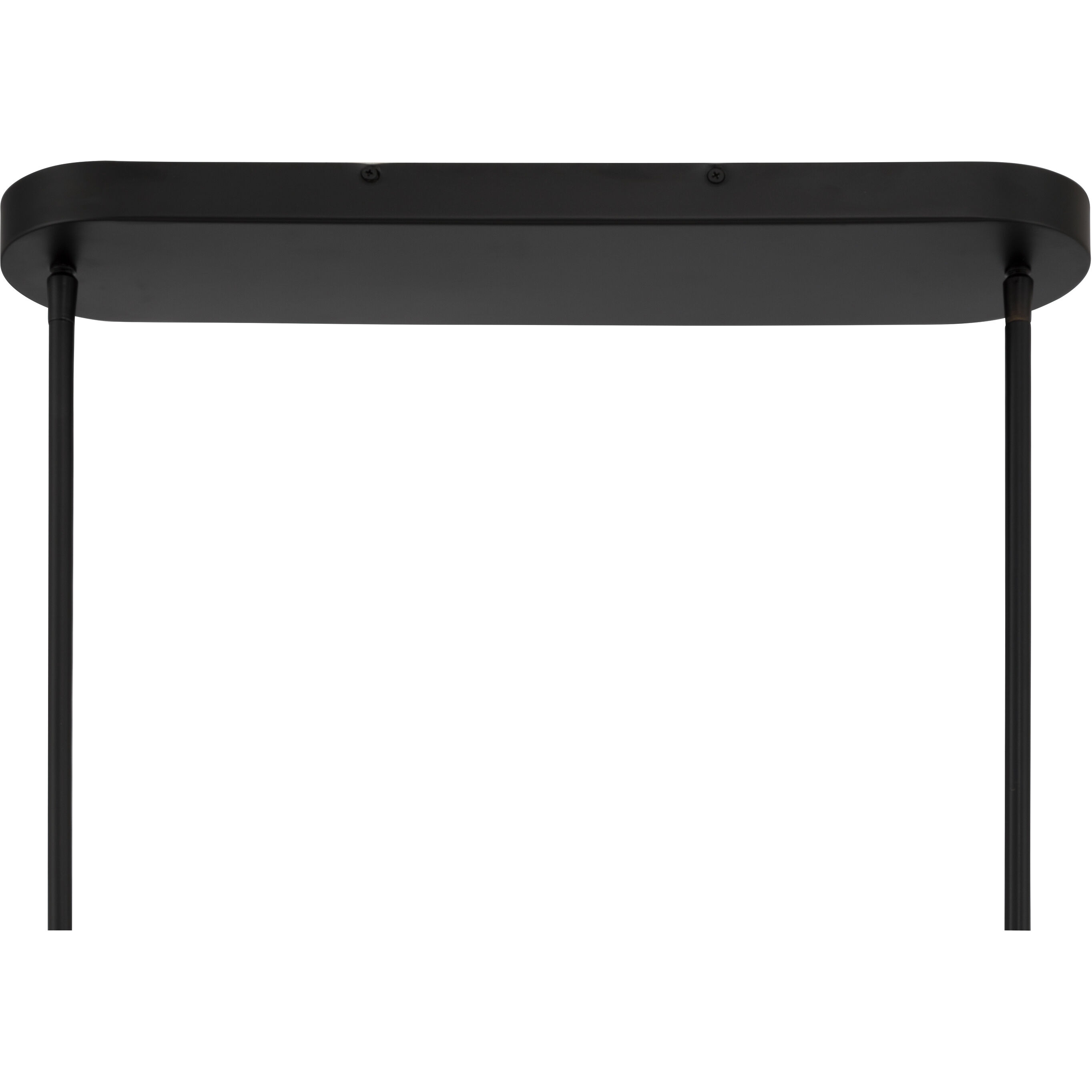 Cordel LED 50.25 inch Dark Matte Black Linear Chandelier Ceiling Light