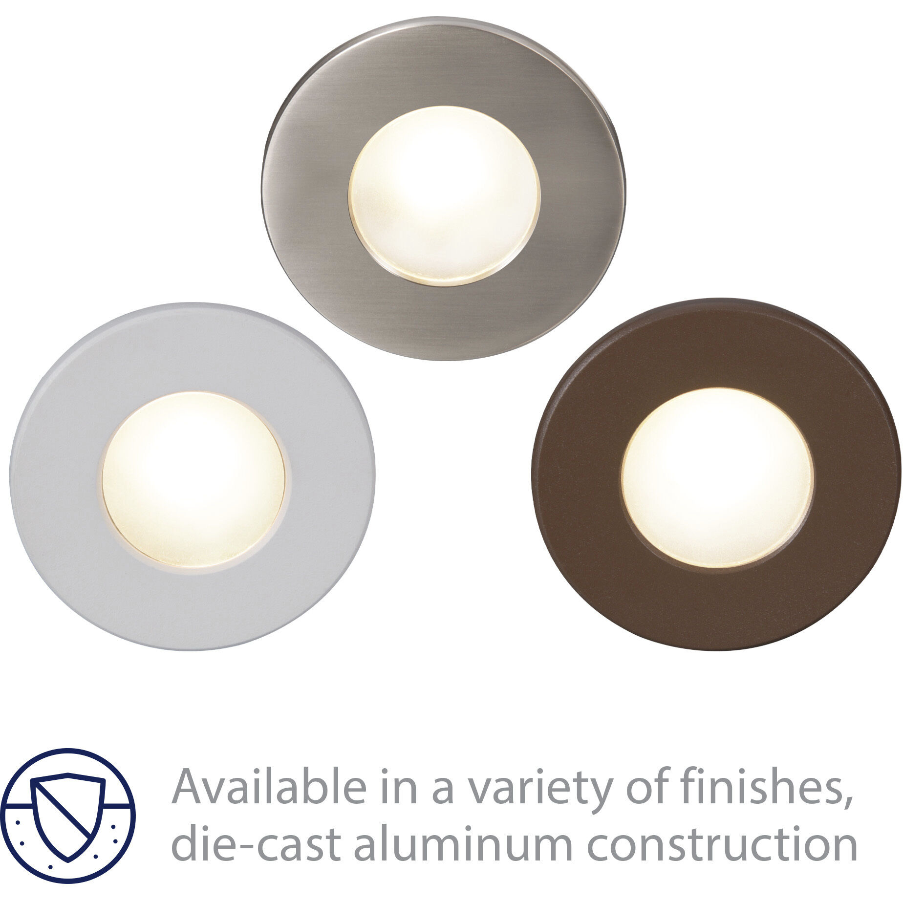 Tyler 120 3.8 watt White Step and Wall Lighting in Amber, WAC Lighting