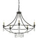 Novella 5 Light 24.5 inch Mayfair Chandelier Ceiling Light, Small