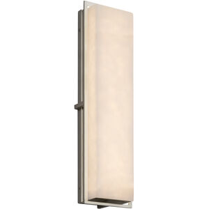 Avalon LED 24 inch Brushed Nickel Outdoor Wall Sconce