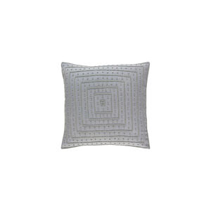 Gisele 18 X 18 inch Medium Gray Throw Pillow