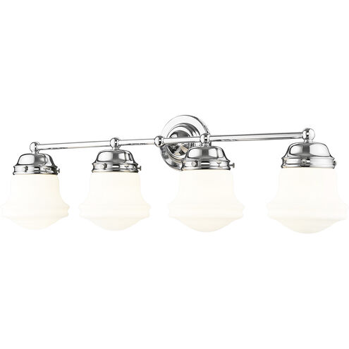 Vaughn 4 Light 31.5 inch Chrome Vanity Wall Light