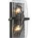 Aenon 2 Light 6.25 inch Matte Black Wall Sconce Wall Light