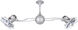 Matthews-Gerbar Italo Ventania 60 inch Brushed Nickel Ceiling Fan, Matthews-Gerbar