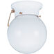 Tomkin 1 Light 6 inch White Flush Mount Ceiling Light