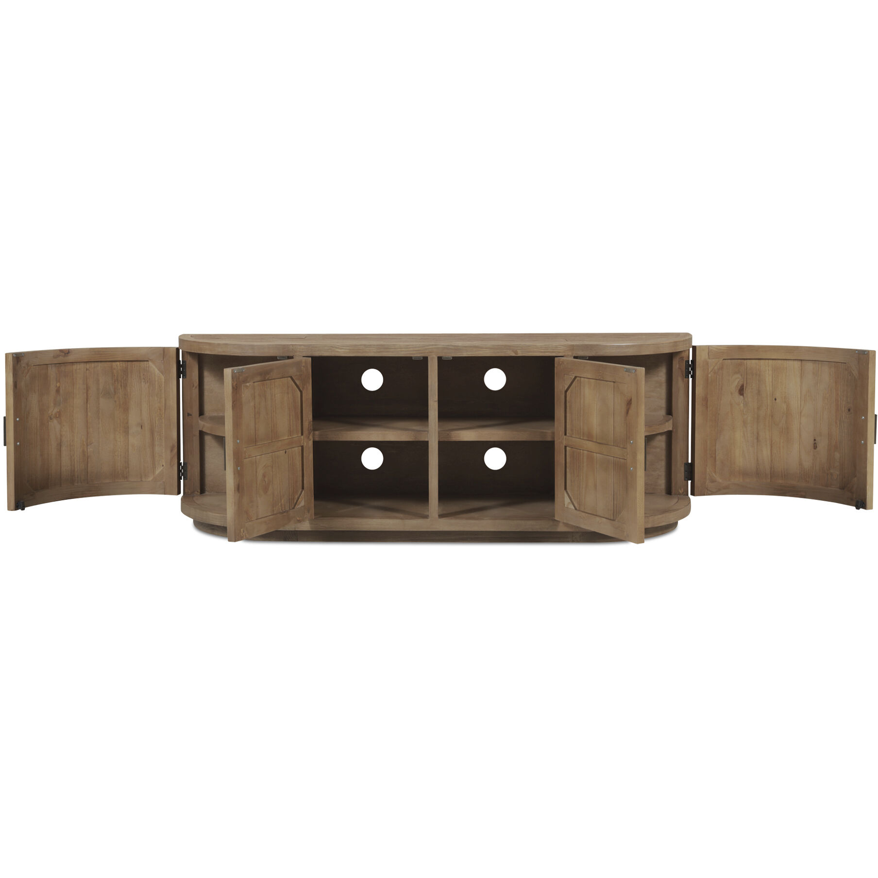 Nicola 71 inch Brown Media Cabinet