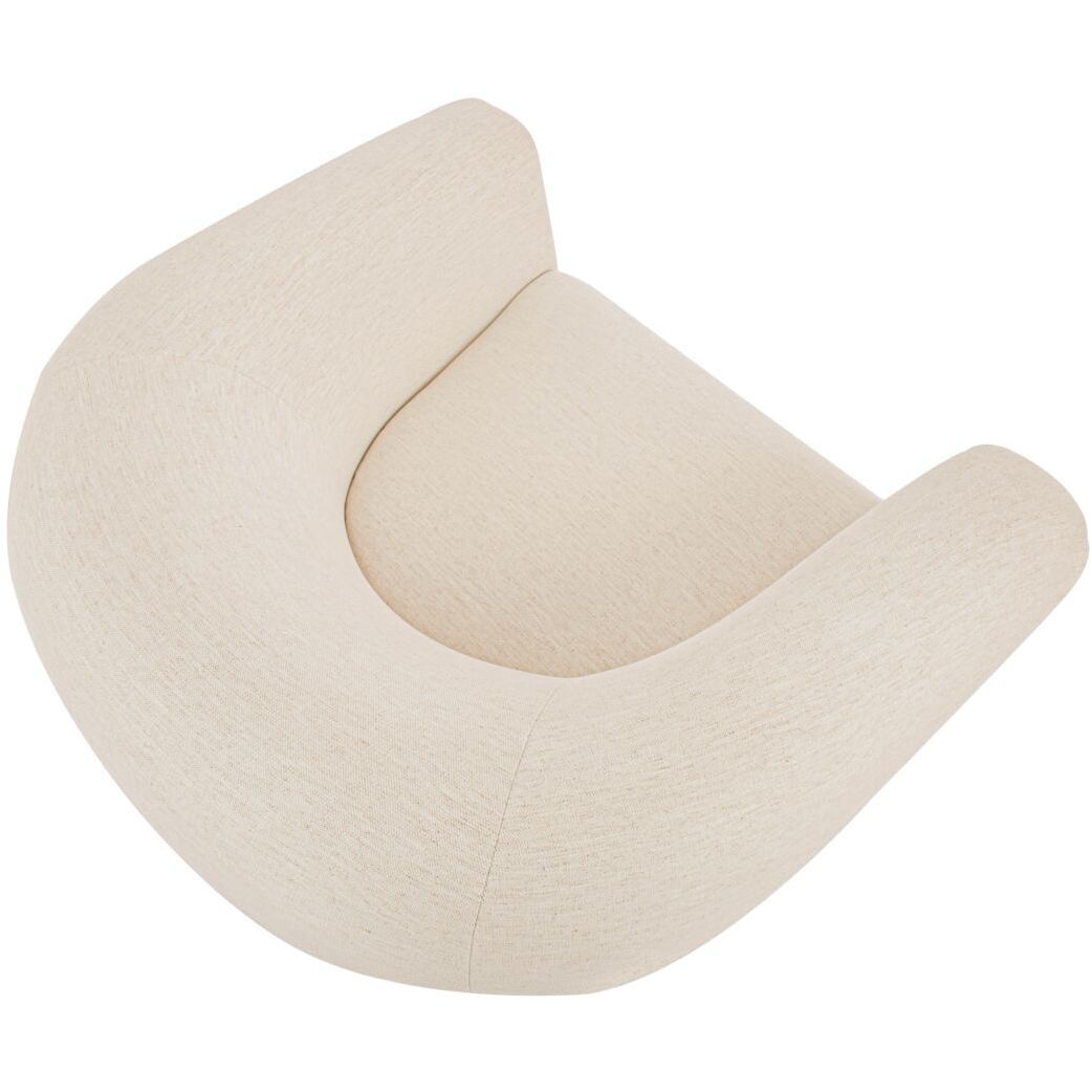 Jones White Accent Chair