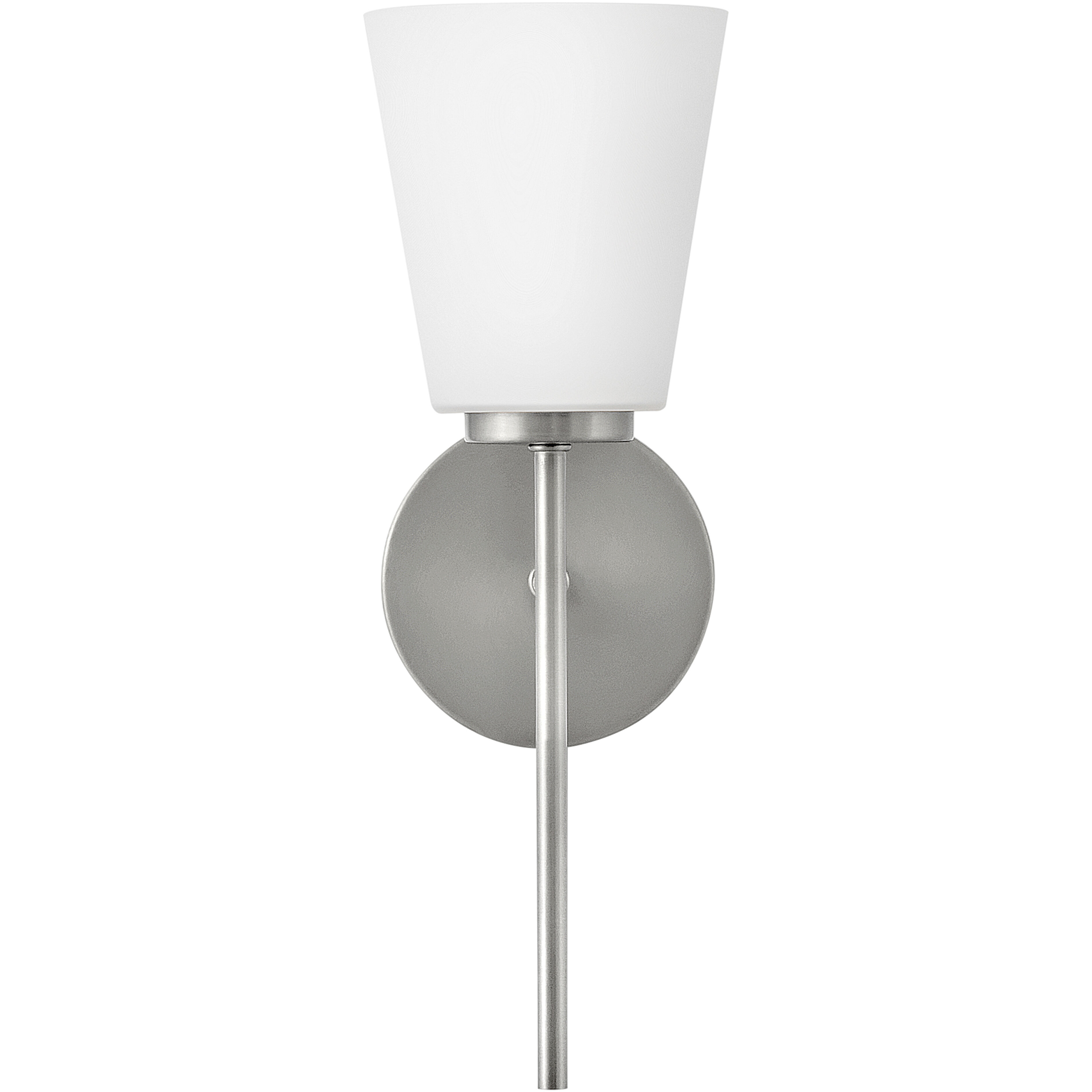 Bri 1 Light 8.25 inch Brushed Nickel Bath Light Wall Light